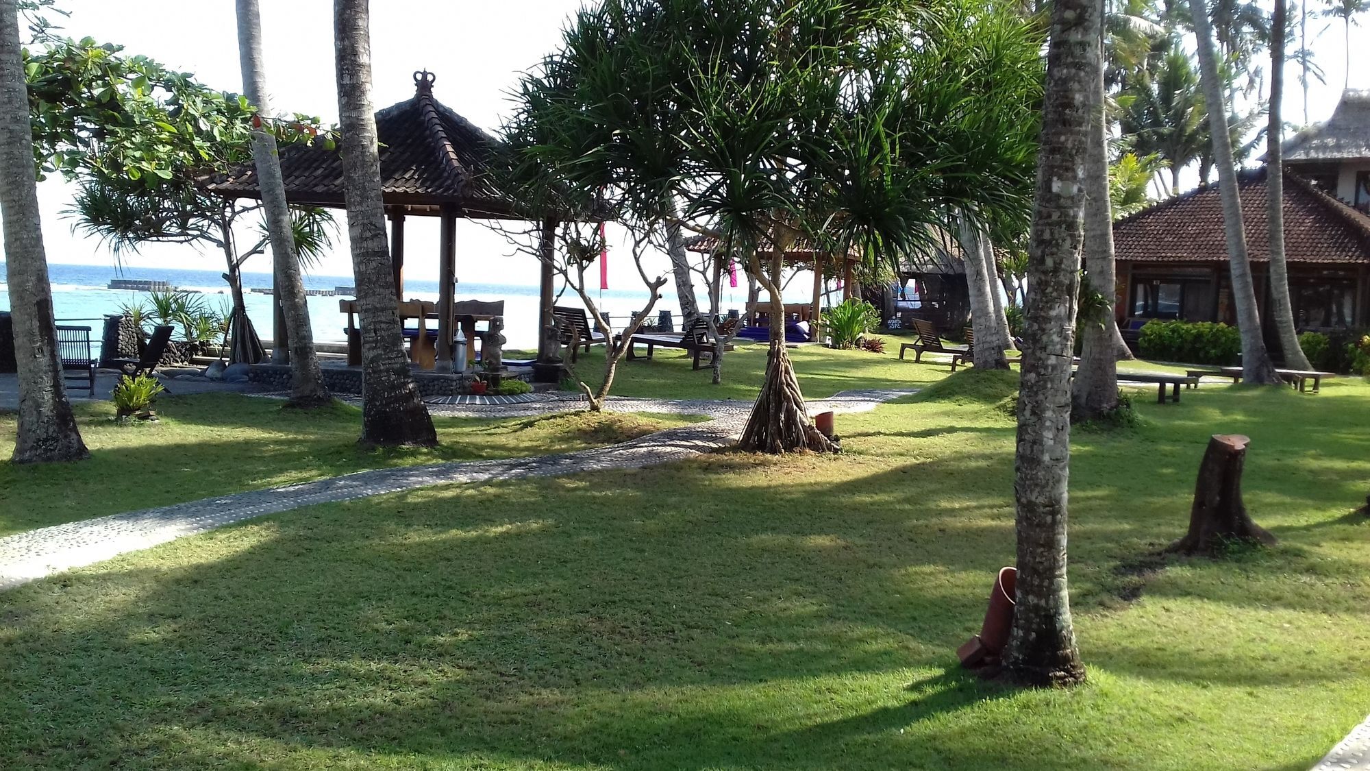 Candidasa Amarta Beach Cottages מראה חיצוני תמונה