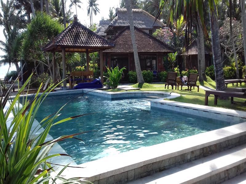 Candidasa Amarta Beach Cottages מראה חיצוני תמונה